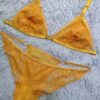 LB027 Set básico de encaje y malla: bra + panty Hilo