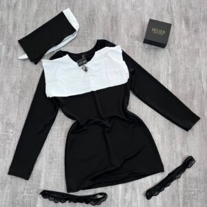 BPDF013 Disfraz de Monja con vestido