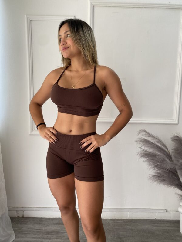 RD014-BI Conjunto de top + shorts