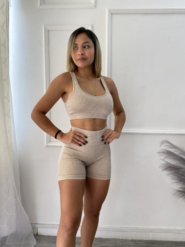 RD014-BI Conjunto de top + shorts - Image 2