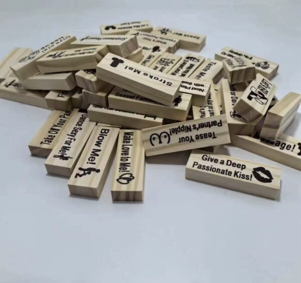JS083-BI Juego jenga de mesa para adultos - Image 2