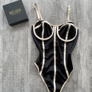 BPBD044 Body con detalles de sesgo