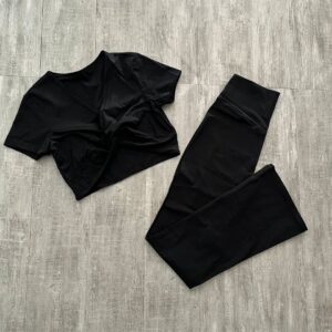 BIDP016 Conjunto top + Leggins largo alta calidad