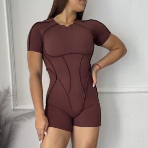 BIDP014 Enterizo corto alta calidad, manga larga y corta