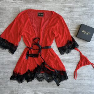 BILB004 kimono de encaje + panty