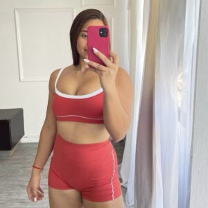 BIDP017 Conjunto top + short alta calidad